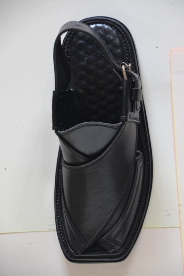 Black Authentic Leather S-Strip - Image 4