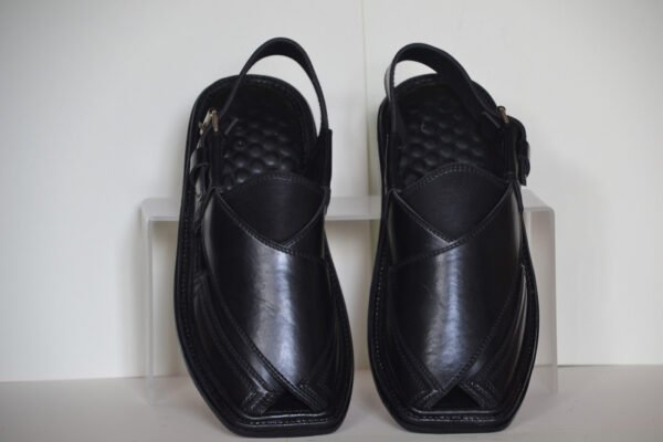 Black Authentic Leather S-Strip - Image 3