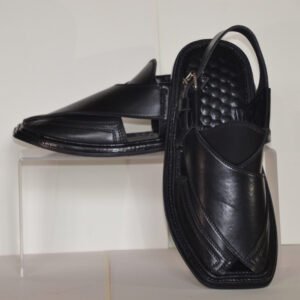 Black Authentic Leather S-Strip