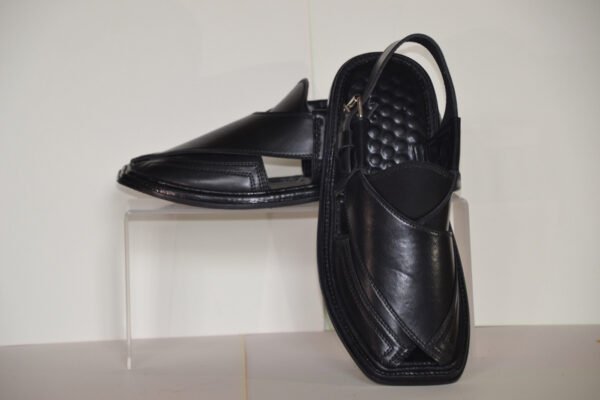 Black Authentic Leather S-Strip