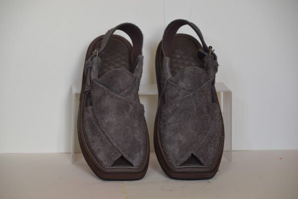 Chocolate D-S Suede Leather - Image 3