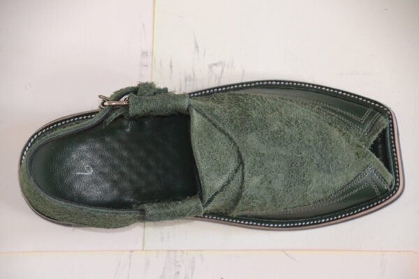 Green Suede Leather S-Strip - Image 4